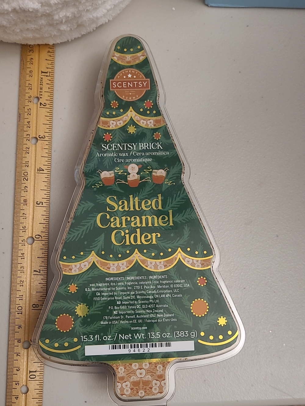Scentsy Brick Wax - Salted Caramel Cider NEW!